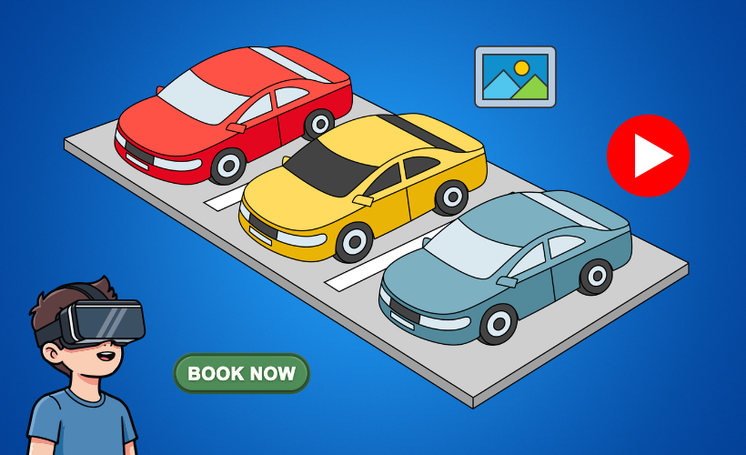 Components in Virtual Car Showroom 