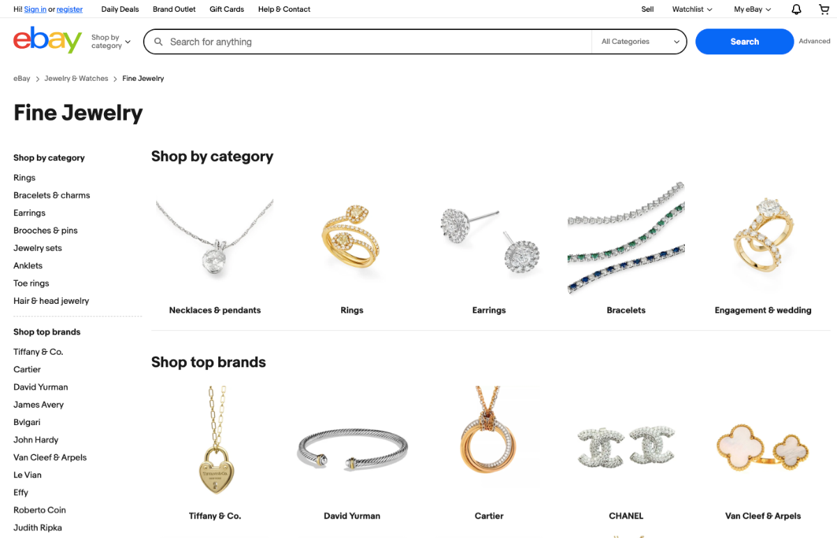 Sell Jewelry on eBay for your WooCommerce Store