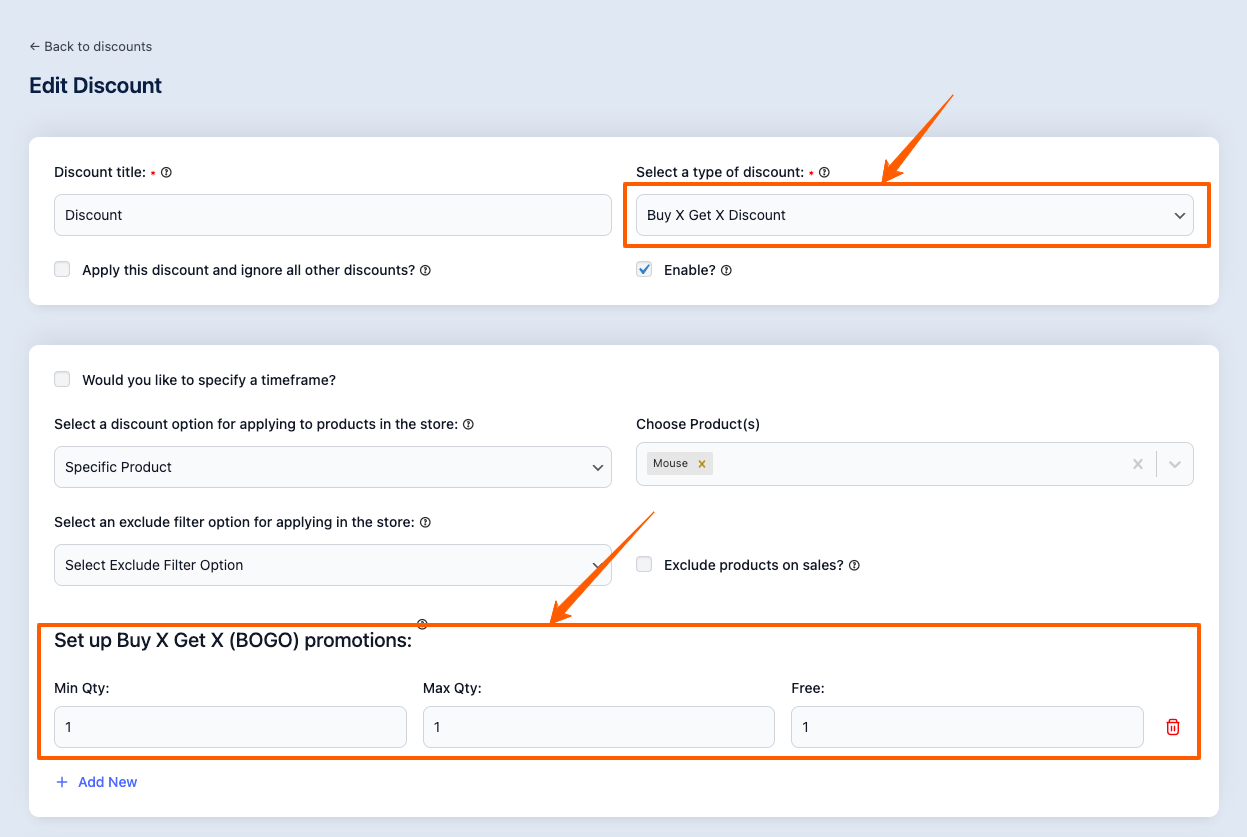 How To Set Buy X Get X Discount 2