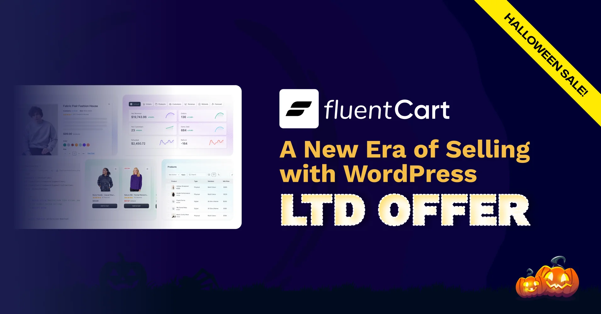 FluentCart Halloween Deal