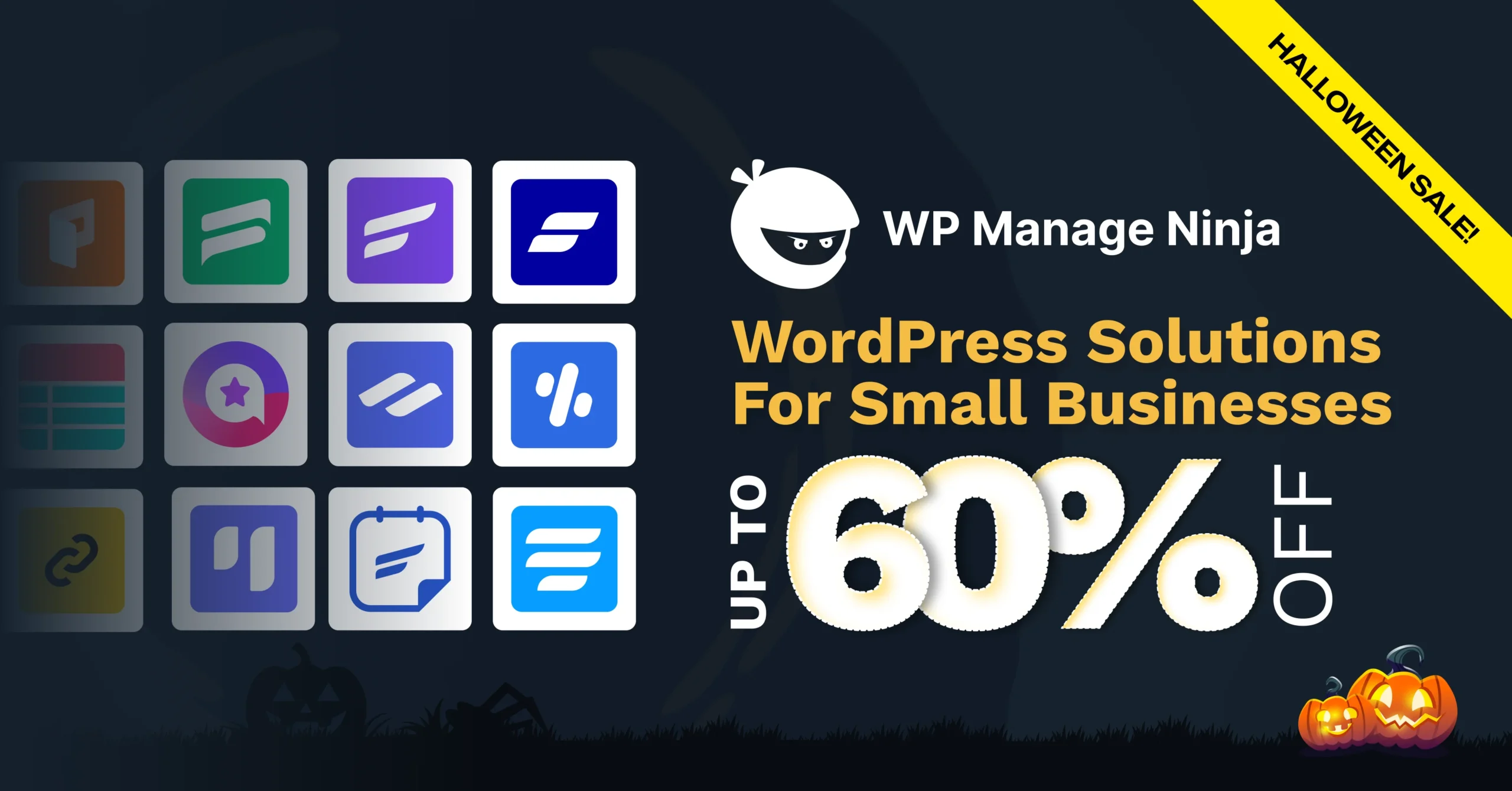 WpManageNinja Halloween Deal