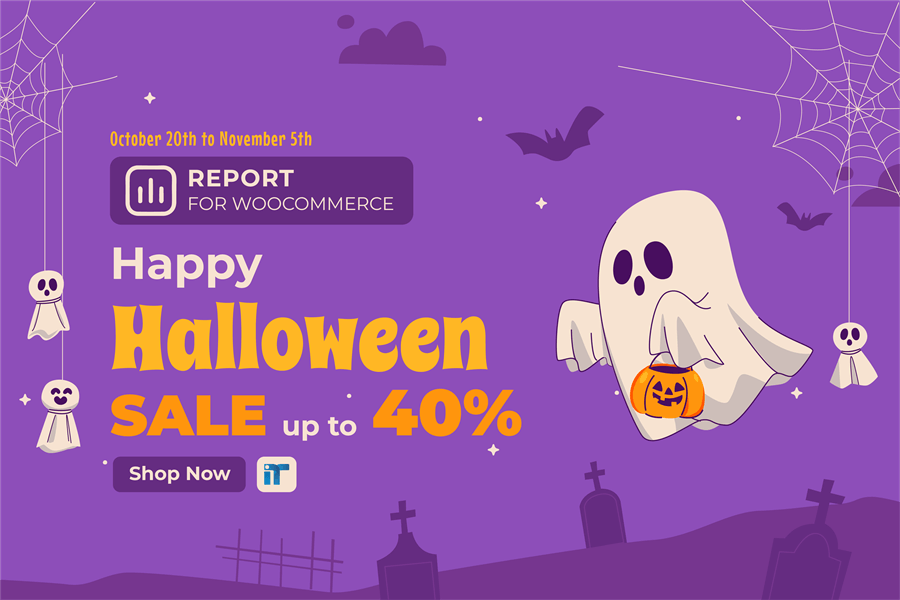 REPORTiT - Advanced WooCommerce Reporting Halloween Deal