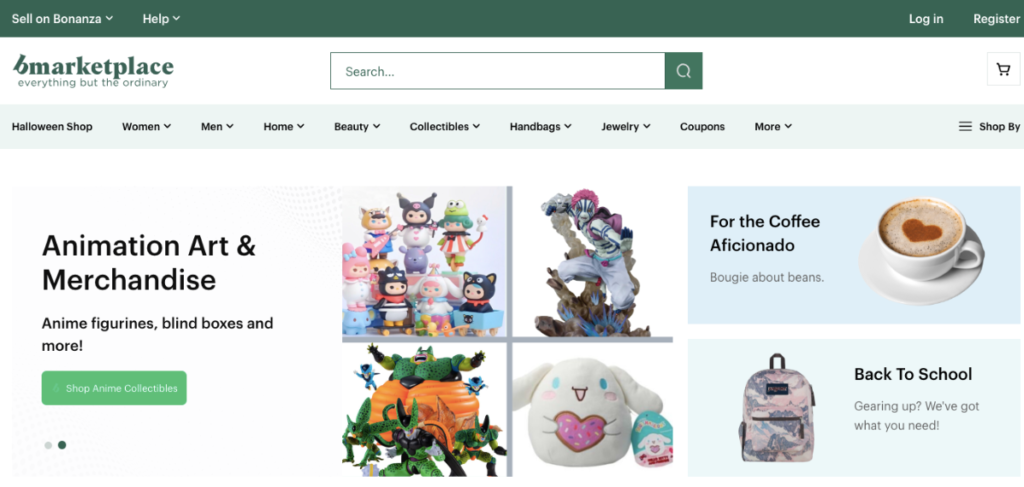 Sell on Bonanza Marketplace