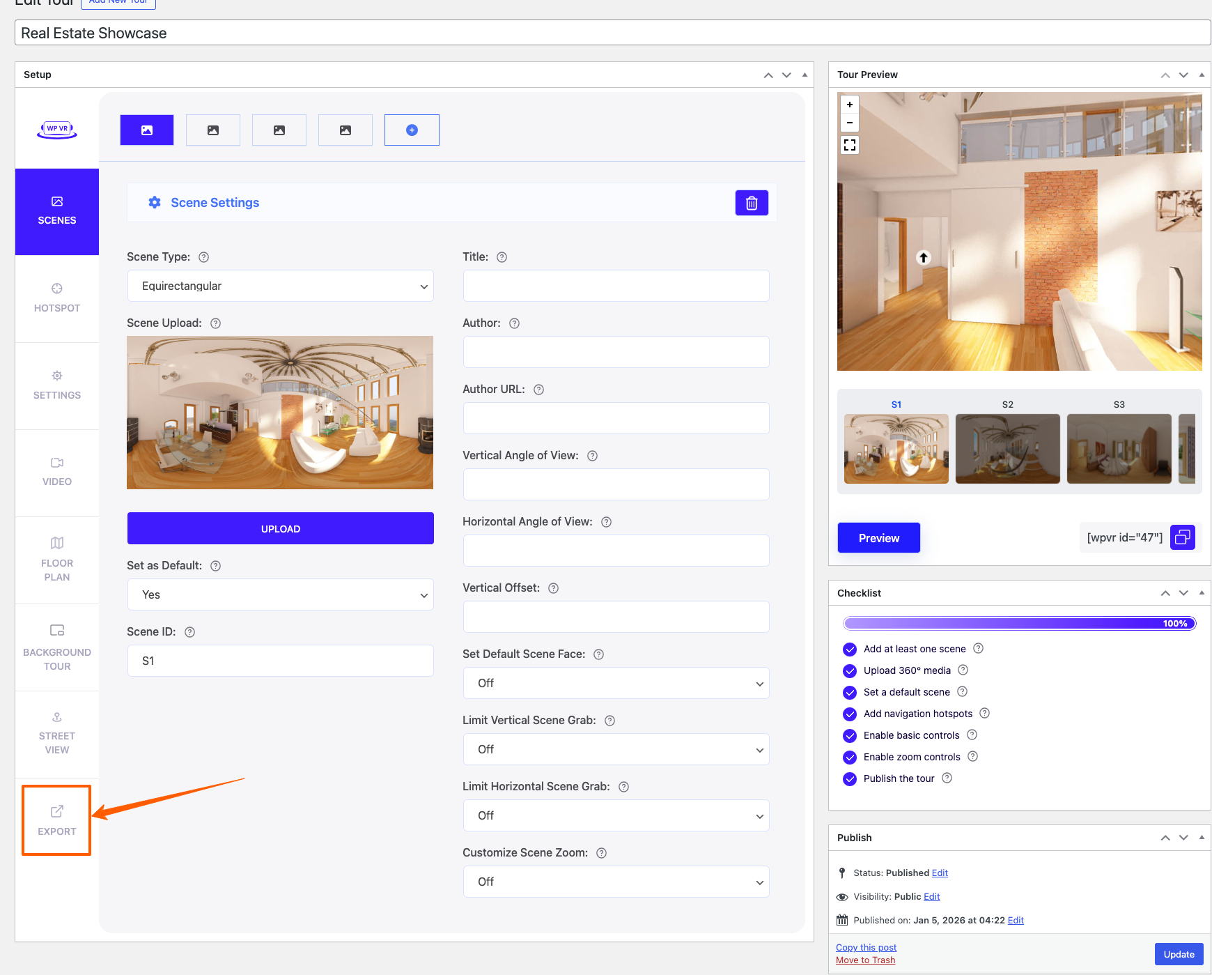 How To Export And Import Virtual Tours 1