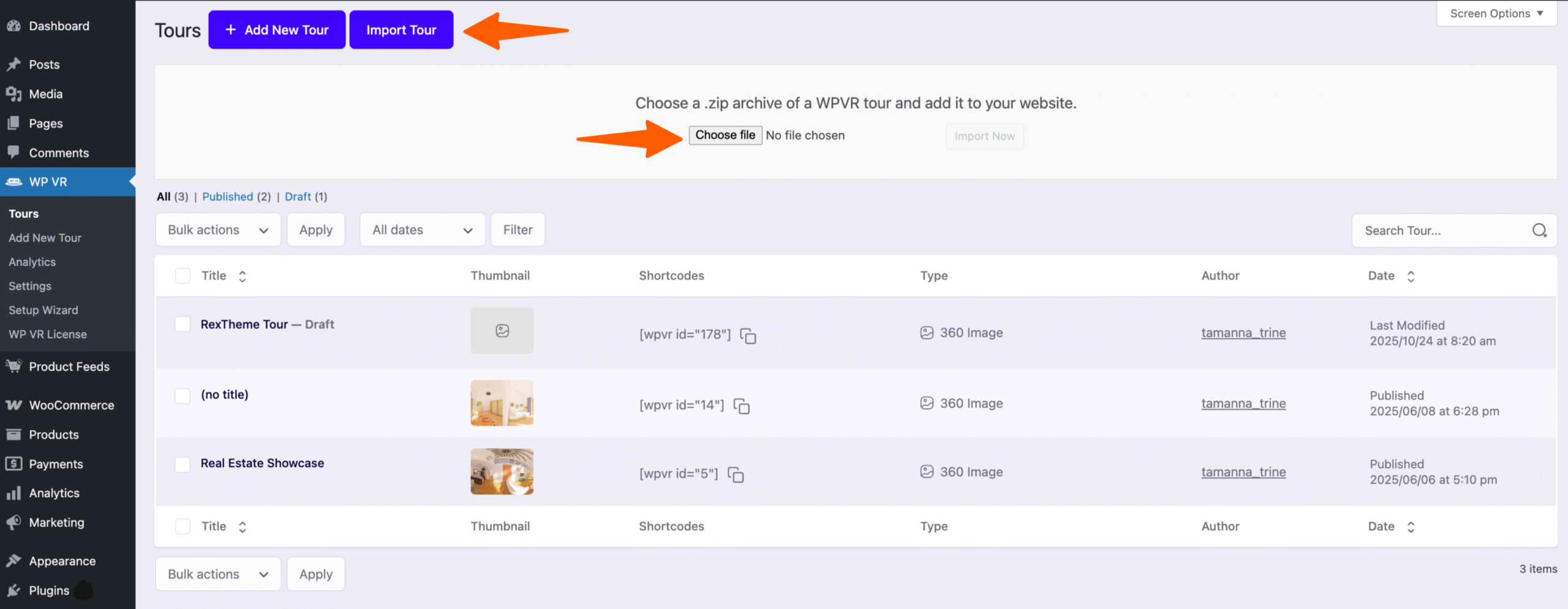 How To Export And Import Virtual Tours 4