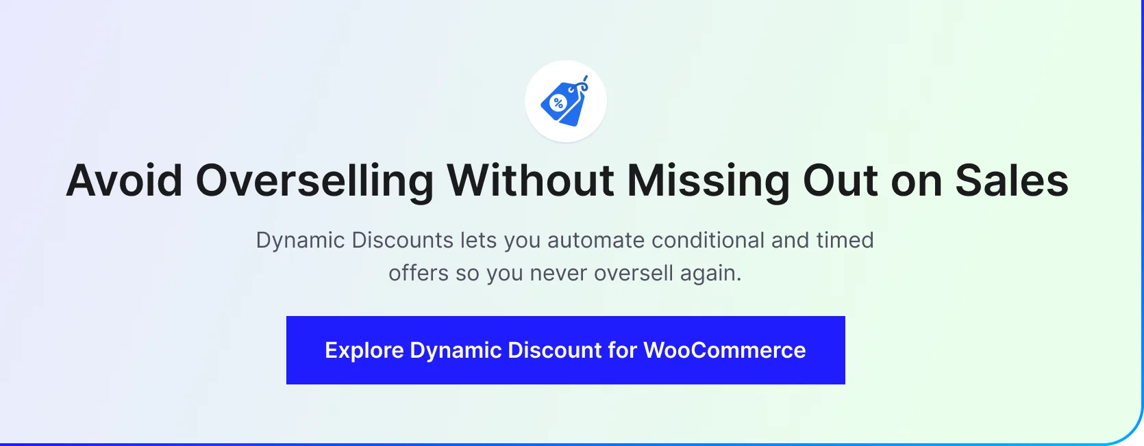 Overselling- blog form