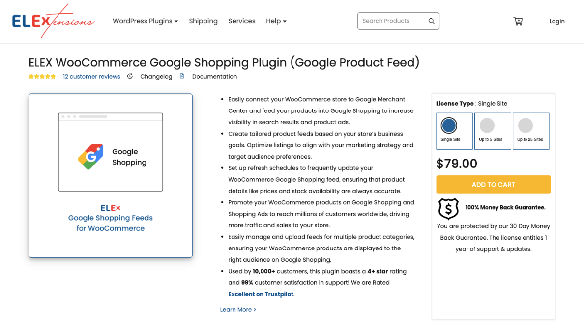 Google Product Feed by ELEX