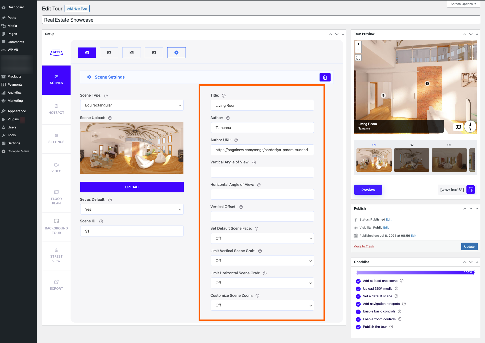 How To Use Scene Settings To Customize A Scene 1