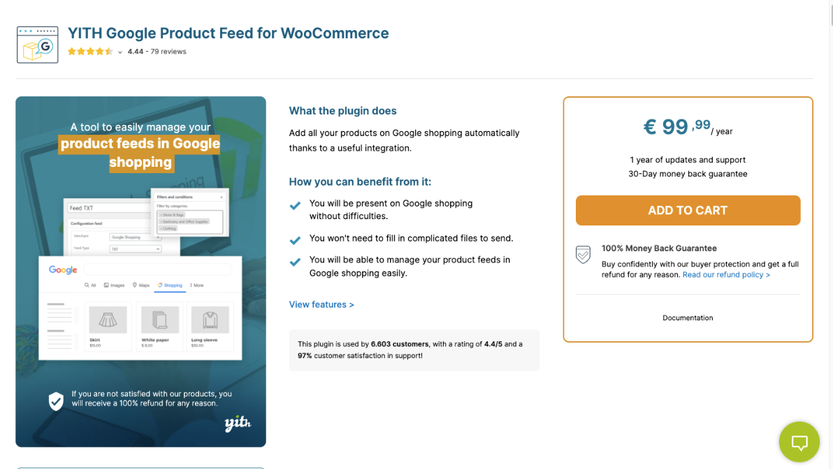 Google Product Feed by Yith