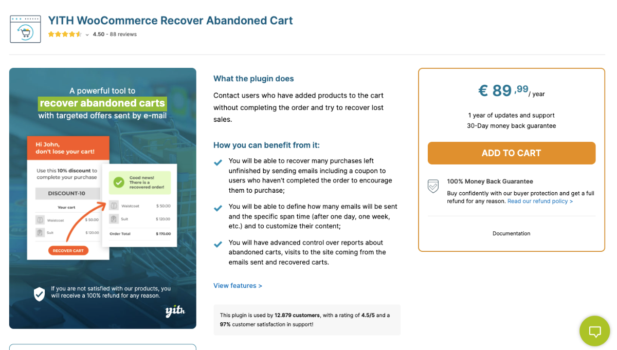 Best Abandoned Cart Plugin