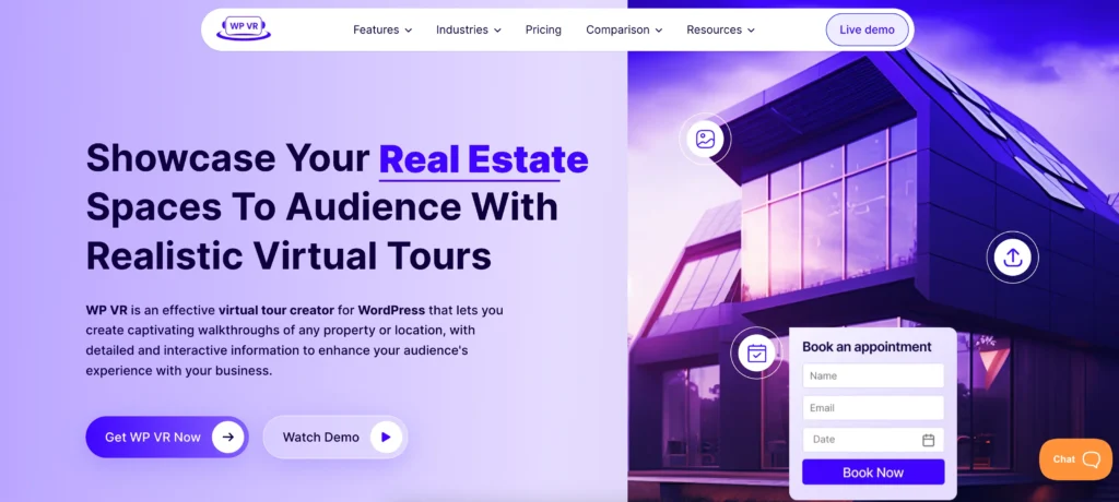 WPVR for home tour to qualify leads