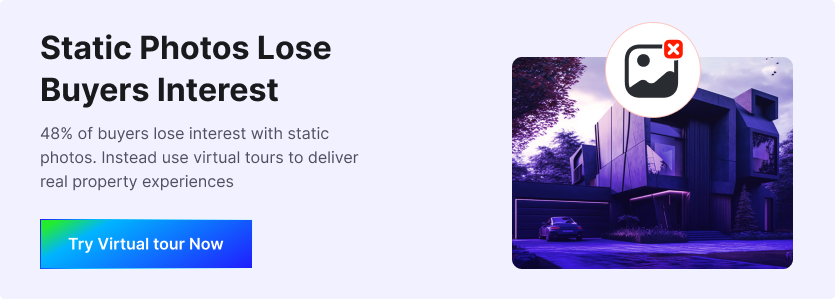 48% buyers show more interest in virtual tour