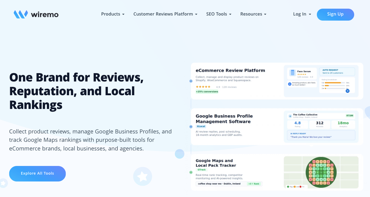 Wiremo - CusRev Alternatives