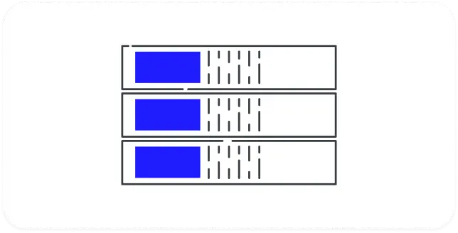 Data stored on your own server infrastructure