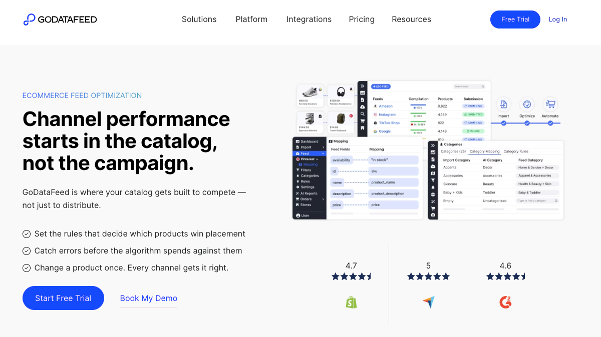 GoDataFeed - Channable Alternatives & Competitors