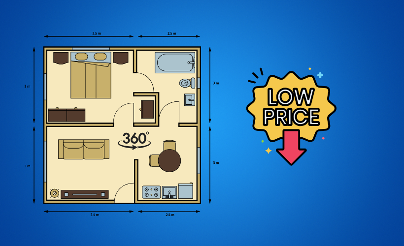 interactive floor plan is low price