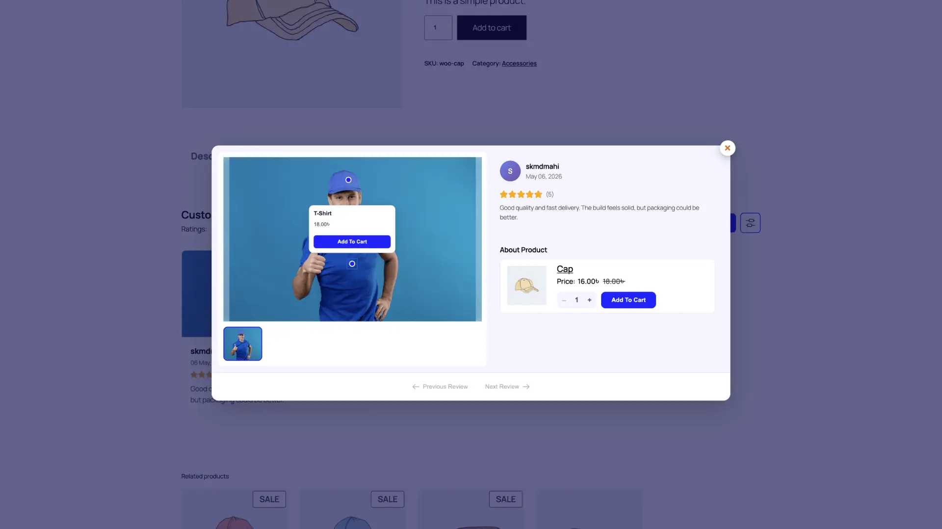 UGCify shoppable gallery with product tags and a Shop Now button inside a customer photo