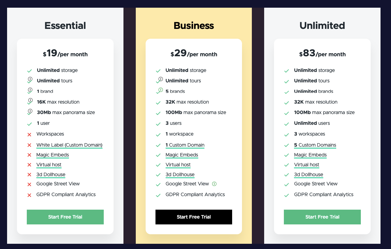 05. TeliportMe Pricing - Panoee Alternatives