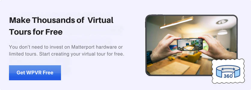 Make virtual tour free without Matterport