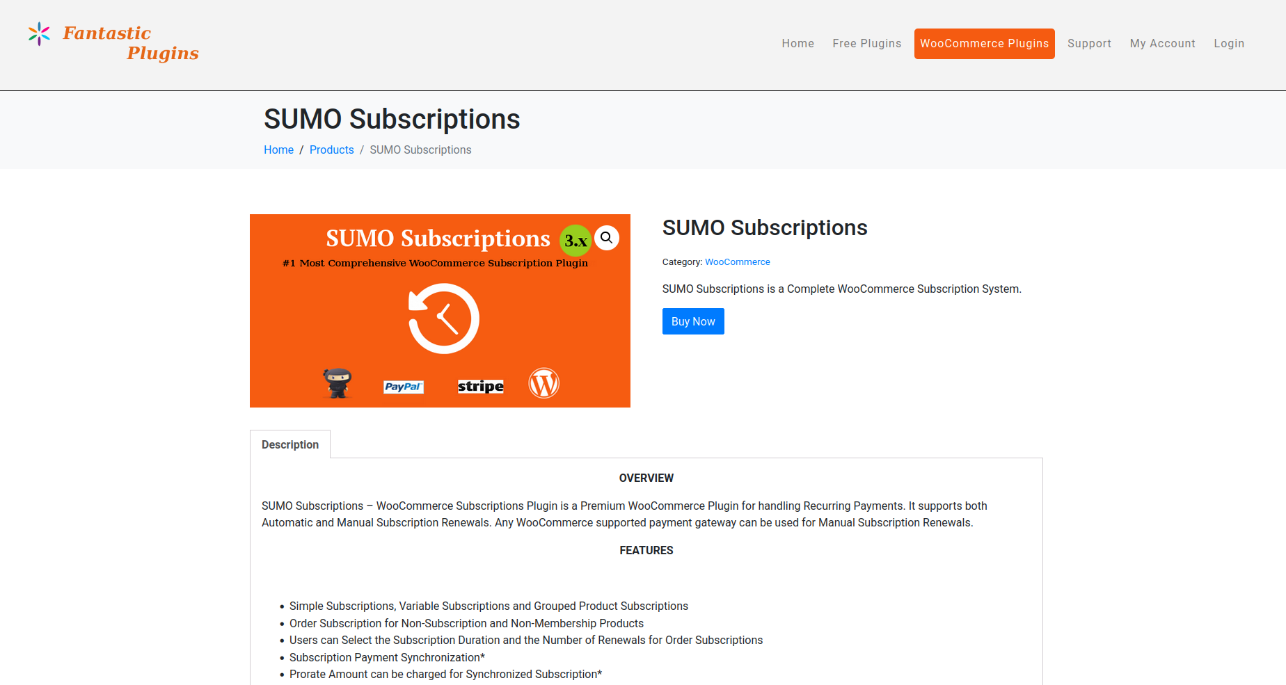 Sumo Subscriptions