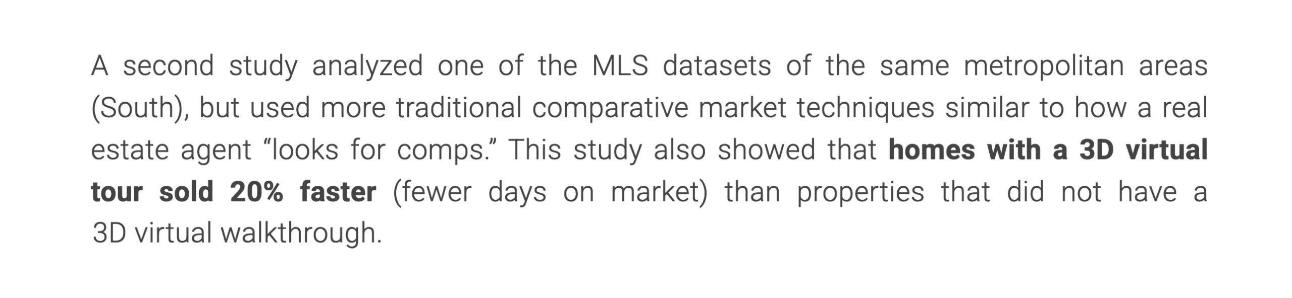Rawls College Research 1 - 3D tours sold houses 20% faster
